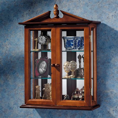 metal curio box|small wall mounted curio cabinets.